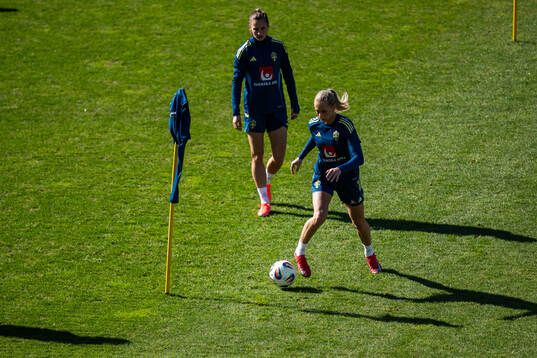 Nathalie Björn and Ellen Wangerheim
