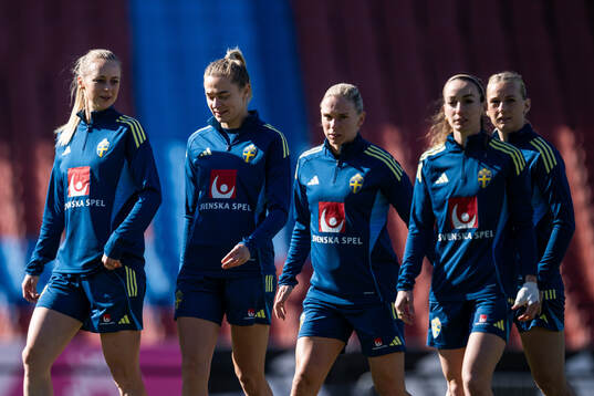 Amanda Ilestedt, Fridolina Rolfö, Jonna Andersson,