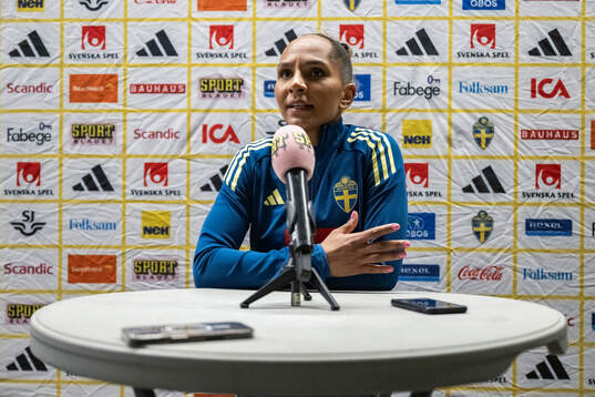 Madelen Janogy is interviewed