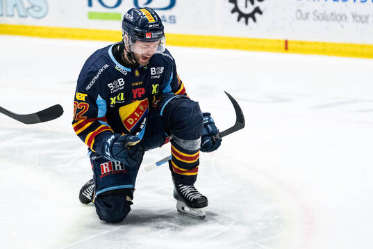 Djurgårdens Marcus Krüger jublar