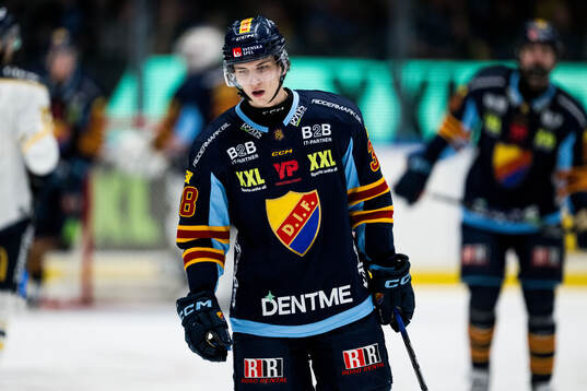 Djurgårdens Victor Eklund deppar