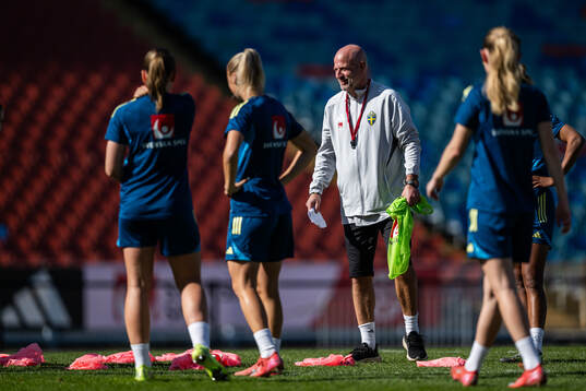 Assistant coach Magnus Wikman