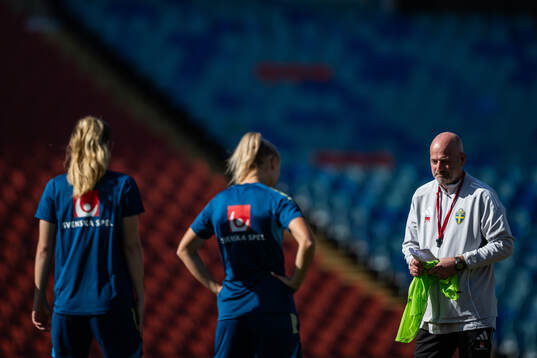 Assistant coach Magnus Wikman