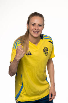 Amanda Ilestedt of the Swedish women's national football
