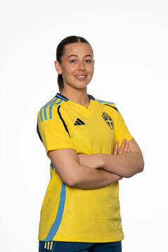 Cornelia Kapocs of the Swedish women's national football