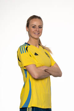 Amanda Ilestedt of the Swedish women's national football