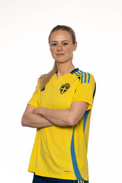Amanda Ilestedt of the Swedish women's national football