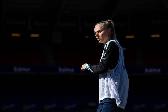 Emilie Woldvik of the Norwegian women's national football