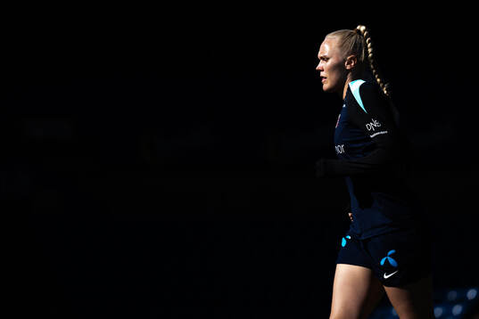 Maria Thorisdottir of the Norwegian women's national