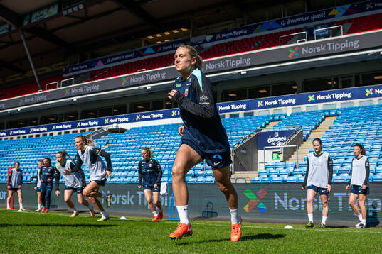 Lisa Fjeldstad Naalsund of the Norwegian women's national