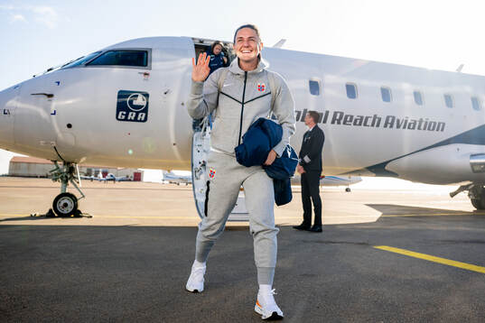 Vilde Bøe Risa of the Norwegian women's national football