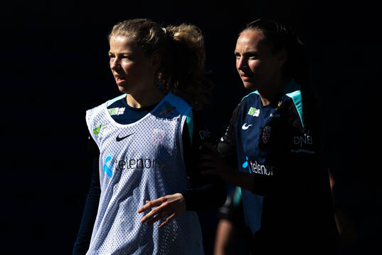 Justine Kielland and Marit Bratberg Lund of the Norwegian