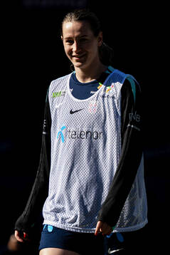 Elisabeth Terland of the Norwegian women's national