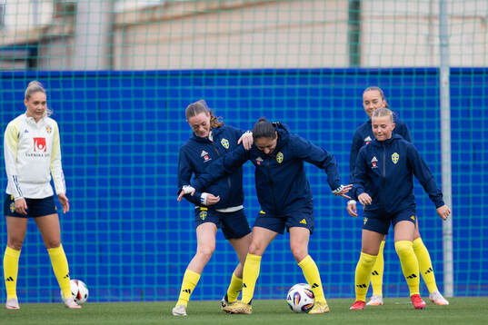 Sofia Reidy and Nesrin Akgun of Sweden