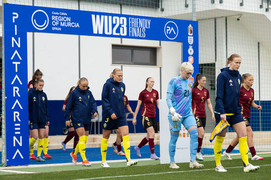 My Cato, Alva Selerud, Elma Junttila Nelhage, goalkeeper