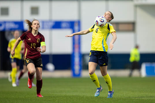 Valesca Ampoorter of Belgium and My Cato of Sweden