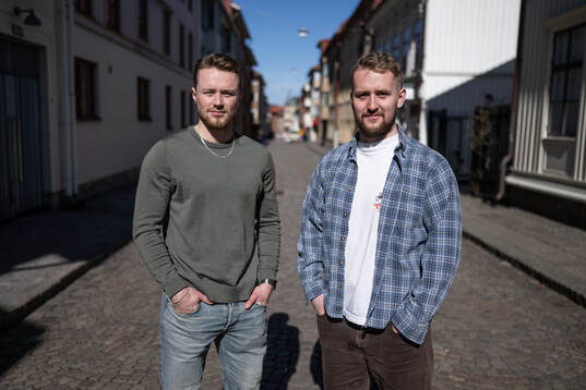 Pixbos Oskar Weissbach och Frölundas Linus Weissbach