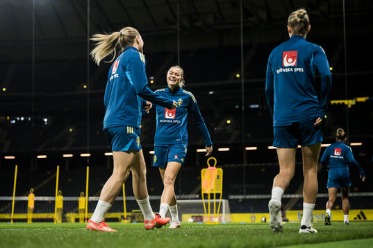 Fridolina Rolfö of the Swedish women's national football
