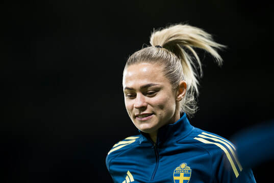 Fridolina Rolfö of the Swedish women's national football