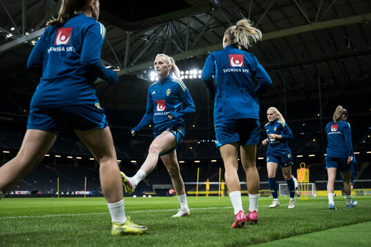 Stina Blackstenius of the Swedish women's national football