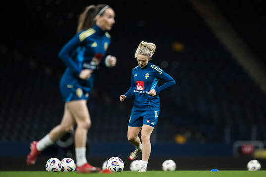 Rebecka Blomqvist of the Swedish women's national football
