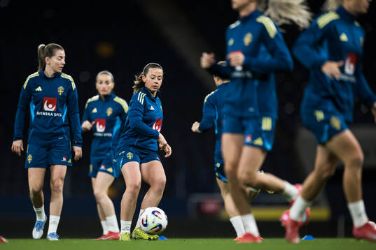 Cornelia Kapocs of the Swedish women's national football