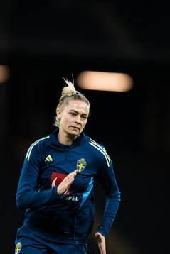 Fridolina Rolfö of the Swedish women's national football