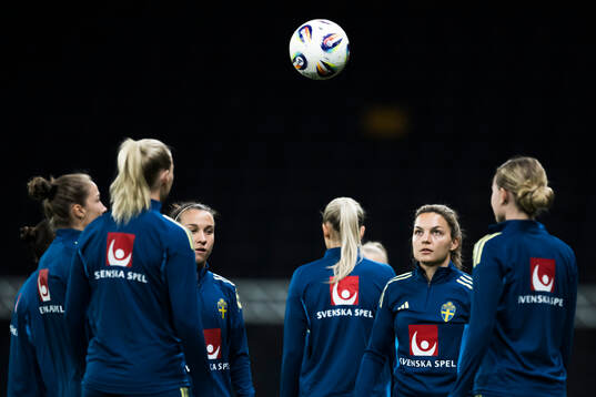 Julia Zigiotti Olme and Johanna Rytting Kaneryd of the