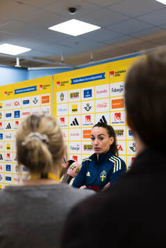Kosovare Asllani of the Swedish women's national football