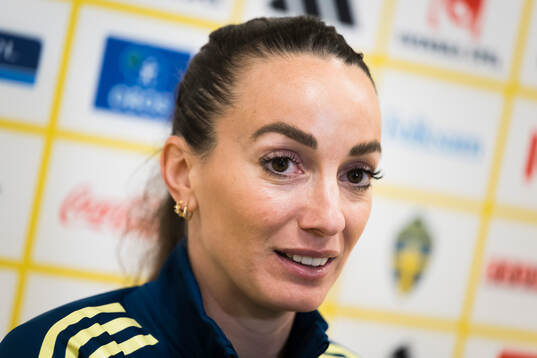Kosovare Asllani of the Swedish women's national football