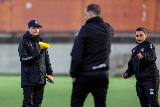 Öis tränare Moa Pettersson
