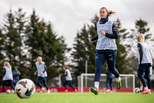 Elisabeth Terland of the Norwegian women's national