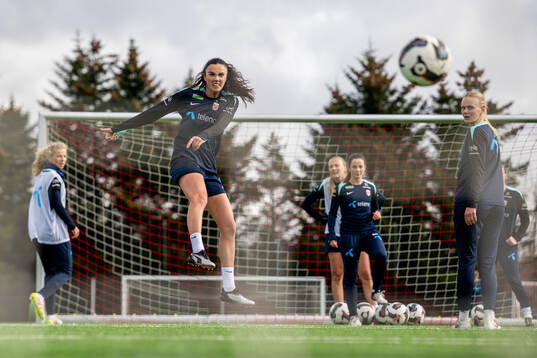Ingrid Syrstad Engen of the Norwegian women's national