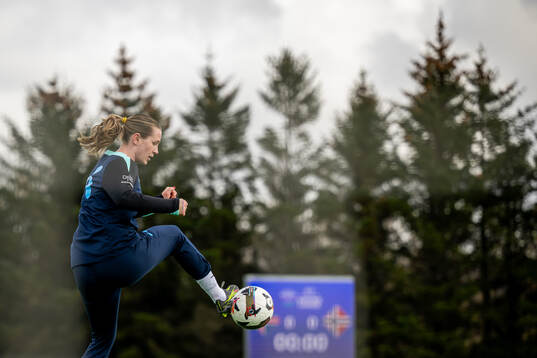 Elisabeth Terland of the Norwegian women's national