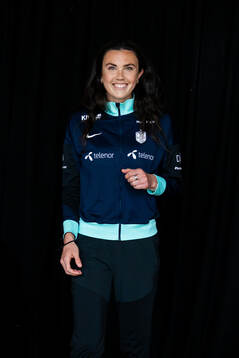 Ingrid Syrstad Engen of the Norwegian women's national