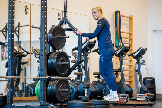 Sophie Román Haug of the Norwegian women's national