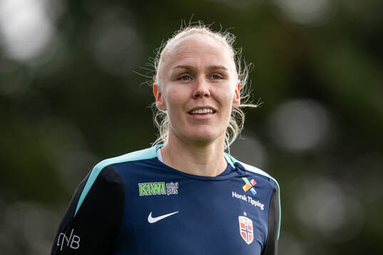 Maria Thorisdottir of the Norwegian women's national