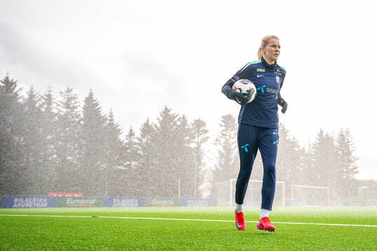 Ada Hegerberg of the Norwegian women's national football