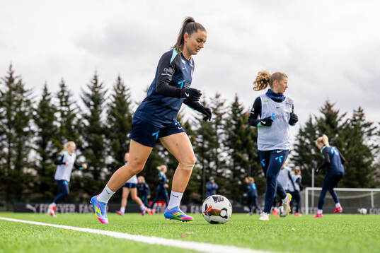 Vilde Bøe Risa of the Norwegian women's national football