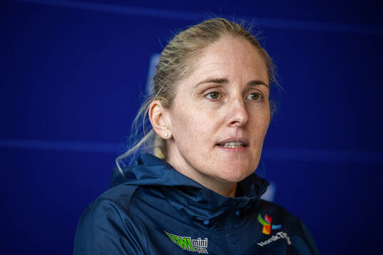 Gemma Grainger, head coach of the Norwegian women's