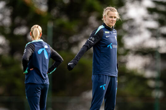 Ada Hegerberg of the Norwegian women's national football
