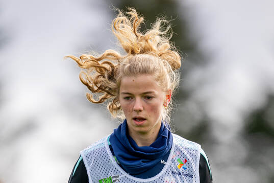 Justine Kielland of the Norwegian women's national football