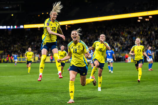 Bläddra bland fler bilder av Football, Women's Nations League, Sweden - Italy