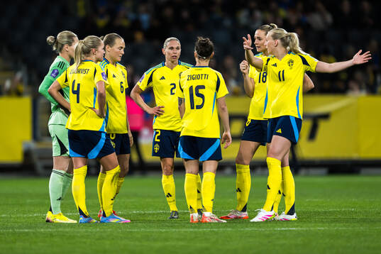 Hanna Lundkvist, Jennifer Falk, Magdalena Eriksson, Jonna