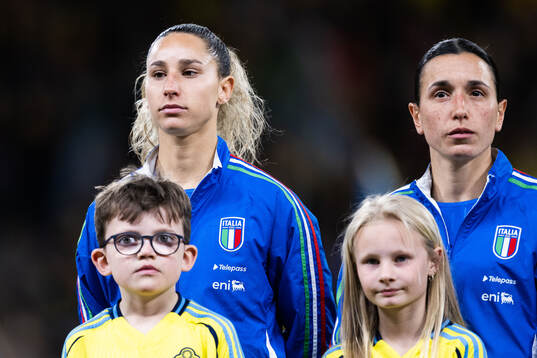 Emma Severini and Lucia Di Guglielmo of Italy