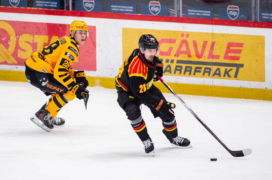 Skellefteås Michael Brandsegg-Nygård och Brynäs Johannes