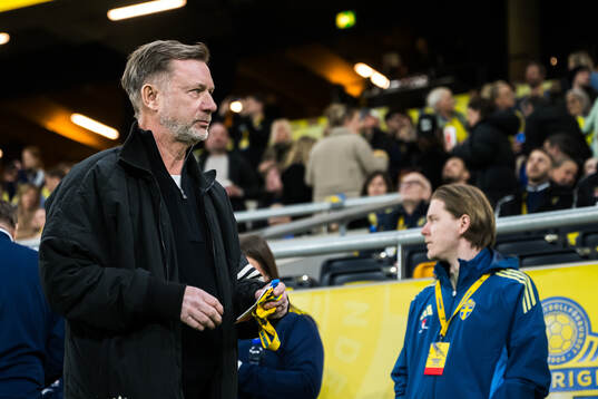 Head coach Peter Gerhardsson of Sweden
