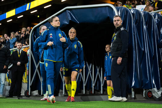 Hanna Wijk and Hanna Bennison of Sweden