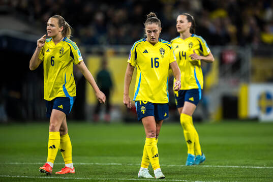 Magdalena Eriksson, Filippa Angeldahl and Nathalie Björn