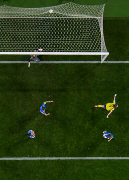 Kosovare Asllani of Sweden celebrates